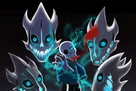 لوحة Undertale – قطعة واحدة – برشة أحجام | ديكور دارك