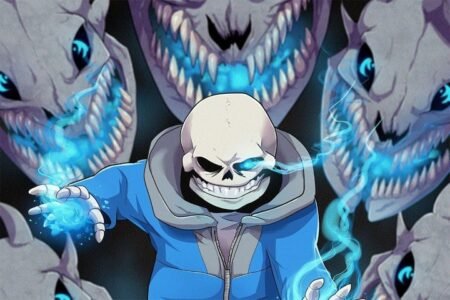 لوحة Undertale – قطعة واحدة – برشة أحجام | ديكور دارك