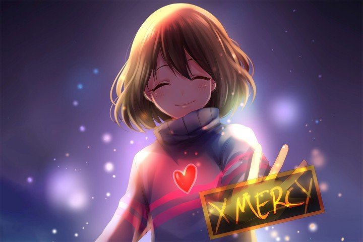 لوحة Undertale – قطعة واحدة – برشة أحجام | ديكور دارك