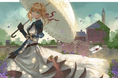 لوحة Violet Evergarden – قطعة واحدة – برشة أحجام | ديكور دارك