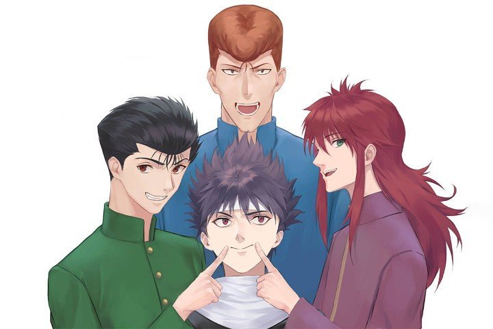 لوحة Yu Yu Hakusho – قطعة واحدة – برشة أحجام | ديكور دارك