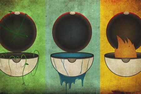 pokemon – 1 Panneau – Plusieurs Tailles | Décoration Maison