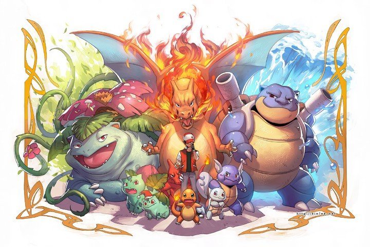 pokemon – 1 Panneau – Plusieurs Tailles | Décoration Maison