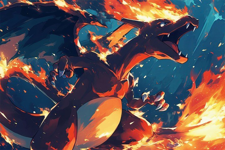 pokemon – 1 Panneau – Plusieurs Tailles | Décoration Maison