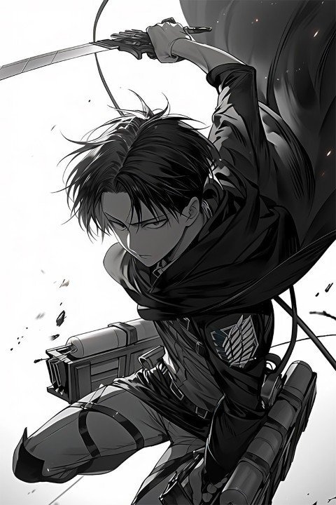 Attack on Titan – 1 Panneau – Plusieurs Tailles | Décoration Maison