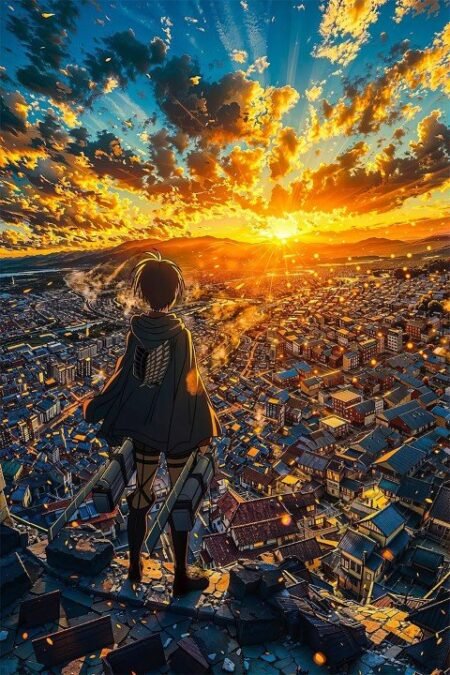 Attack on Titan – 1 Panel – Multiple Sizes | Home Decor