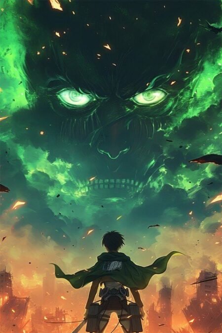 Attack on Titan – 1 Panel – Multiple Sizes | Home Decor