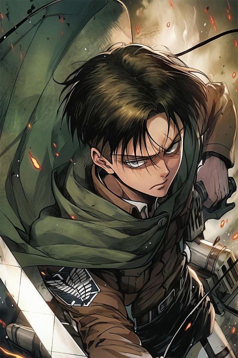 Attack on Titan – 1 Panneau – Plusieurs Tailles | Décoration Maison