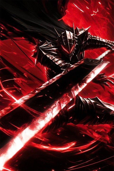 لوحة Berserk – قطعة واحدة – برشة أحجام | ديكور دارك