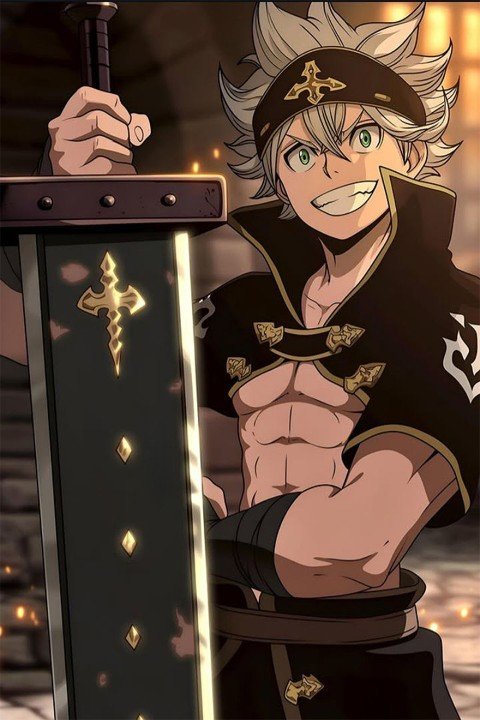 Black Clover – 1 Panneau – Plusieurs Tailles | Décoration Maison