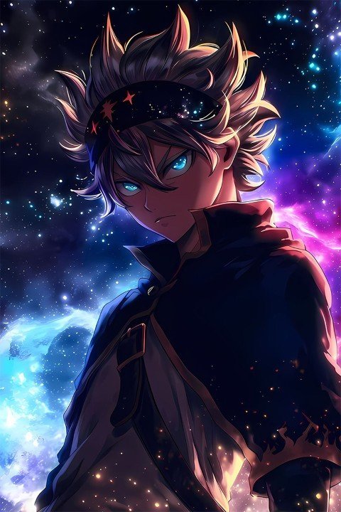 Black Clover – 1 Panneau – Plusieurs Tailles | Décoration Maison