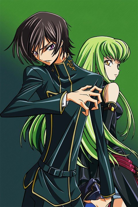 لوحة Code Geass – قطعة واحدة – برشة أحجام | ديكور دارك