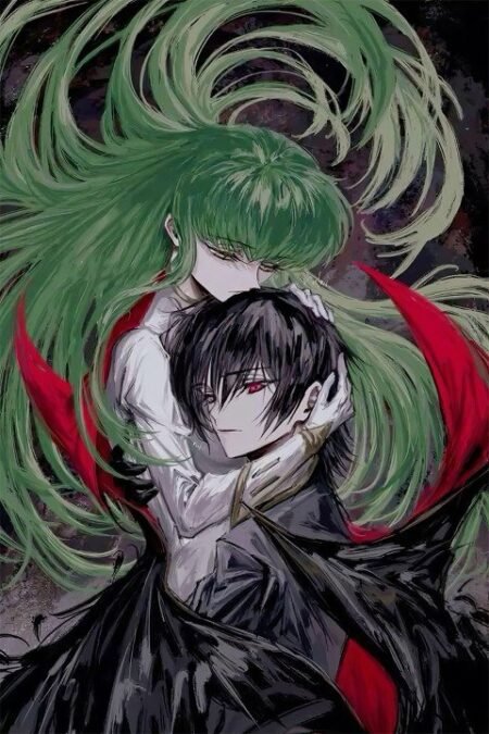 لوحة Code Geass – قطعة واحدة – برشة أحجام | ديكور دارك