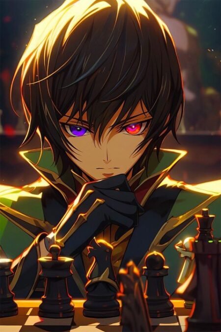 لوحة Code Geass – قطعة واحدة – برشة أحجام | ديكور دارك