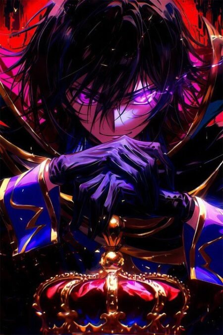 لوحة Code Geass – قطعة واحدة – برشة أحجام | ديكور دارك