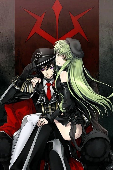 Code Geass – 1 Panneau – Plusieurs Tailles | Décoration Maison