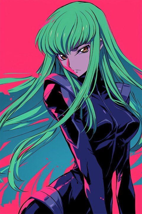 Code Geass – 1 Panneau – Plusieurs Tailles | Décoration Maison