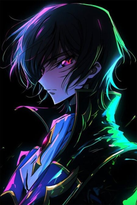 لوحة Code Geass – قطعة واحدة – برشة أحجام | ديكور دارك