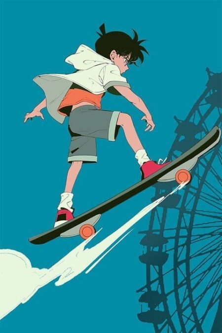 Conan – 1 Panneau – Plusieurs Tailles | Décoration Maison