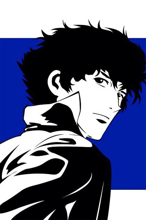 لوحة Cowboy Bebop – قطعة واحدة – برشة أحجام | ديكور دارك