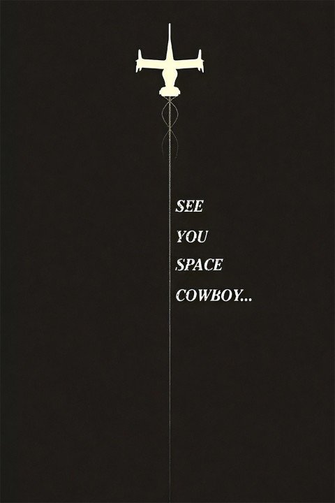 لوحة Cowboy Bebop – قطعة واحدة – برشة أحجام | ديكور دارك