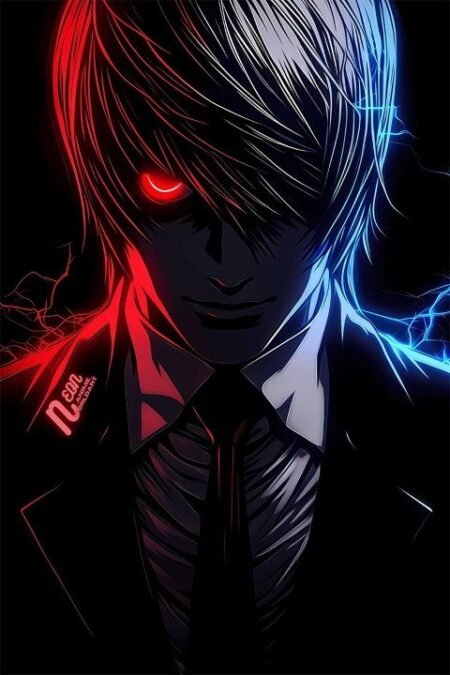 لوحة Death Note – قطعة واحدة – برشة أحجام | ديكور دارك