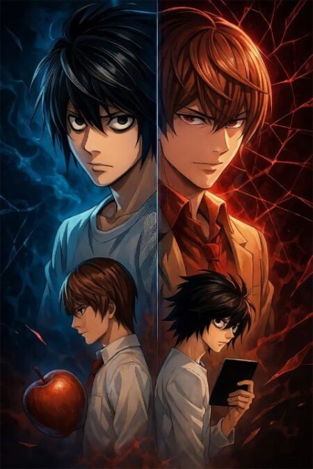 Death Note – 1 Panneau – Plusieurs Tailles | Décoration Maison