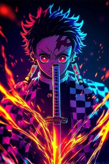 Demon Slayer – 1 Panel – Multiple Sizes | Home Decor