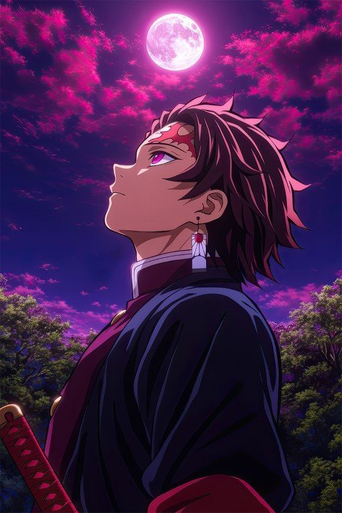 Demon Slayer – 1 Panel – Multiple Sizes | Home Decor