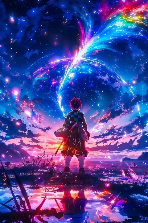 Demon Slayer – 1 Panel – Multiple Sizes | Home Decor