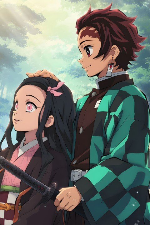 Demon Slayer – 1 Panel – Multiple Sizes | Home Decor