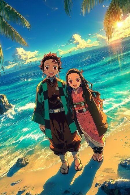 Demon Slayer – 1 Panel – Multiple Sizes | Home Decor