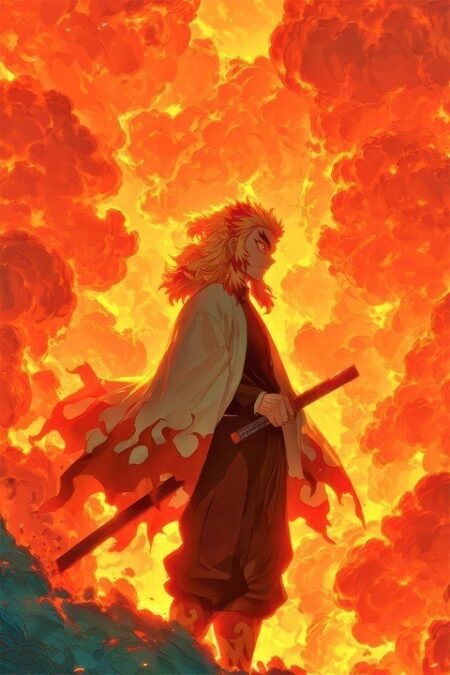 Demon Slayer – 1 Panel – Multiple Sizes | Home Decor