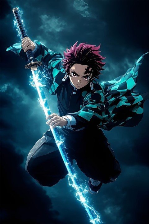 Demon Slayer – 1 Panel – Multiple Sizes | Home Decor