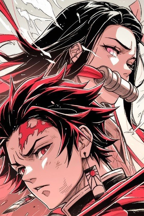 Demon Slayer – 1 Panneau – Plusieurs Tailles | Décoration Maison