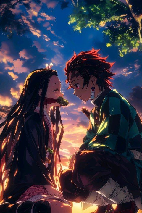 Demon Slayer – 1 Panel – Multiple Sizes | Home Decor