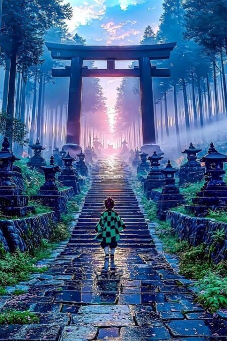 Demon Slayer – 1 Panel – Multiple Sizes | Home Decor