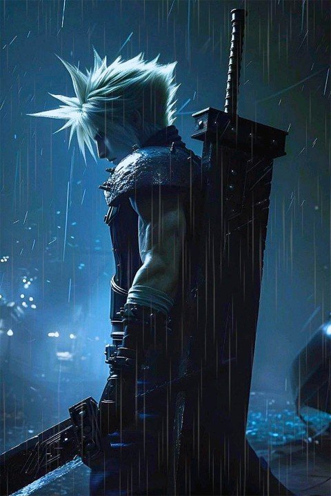 Final Fantasy – 1 Panneau – Plusieurs Tailles | Décoration Maison