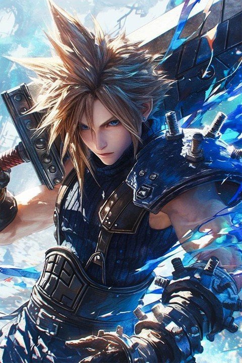 Final Fantasy – 1 Panneau – Plusieurs Tailles | Décoration Maison