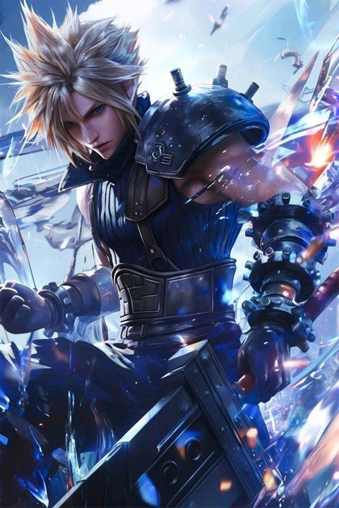 Final Fantasy – 1 Panneau – Plusieurs Tailles | Décoration Maison