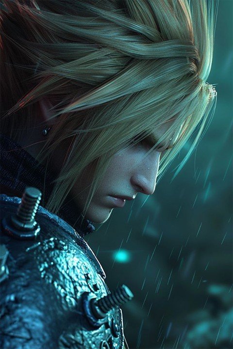 Final Fantasy – 1 Panneau – Plusieurs Tailles | Décoration Maison