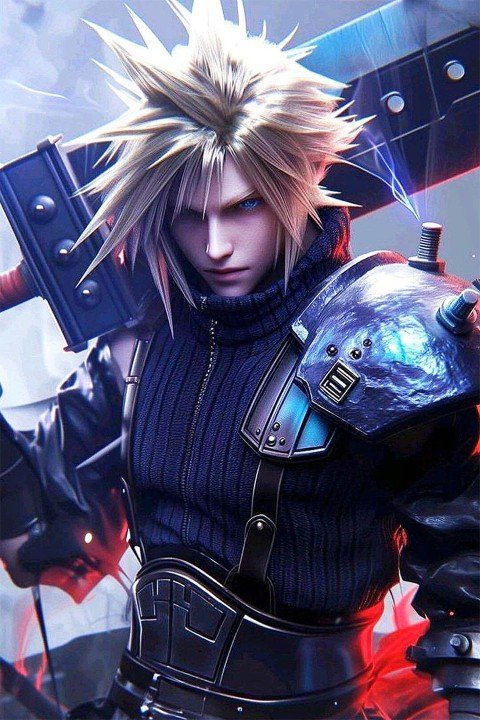 Final Fantasy – 1 Panneau – Plusieurs Tailles | Décoration Maison