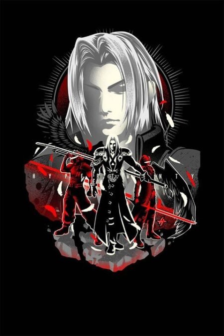 Final Fantasy – 1 Panneau – Plusieurs Tailles | Décoration Maison