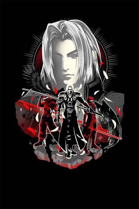 Final Fantasy – 1 Panneau – Plusieurs Tailles | Décoration Maison