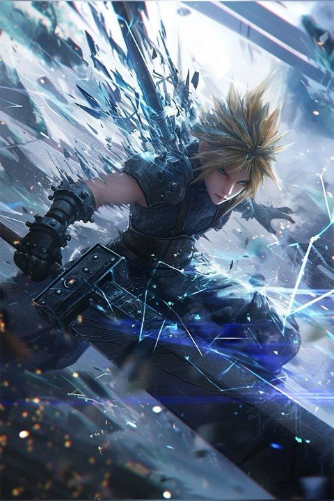 Final Fantasy – 1 Panneau – Plusieurs Tailles | Décoration Maison