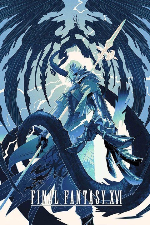 Final Fantasy – 1 Panneau – Plusieurs Tailles | Décoration Maison