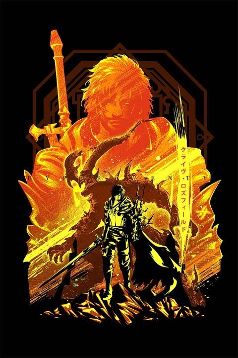 Final Fantasy – 1 Panneau – Plusieurs Tailles | Décoration Maison