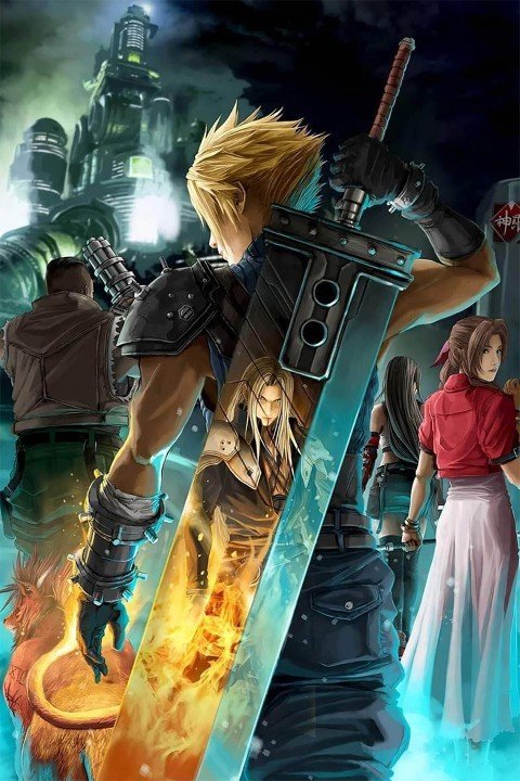 Final Fantasy – 1 Panneau – Plusieurs Tailles | Décoration Maison