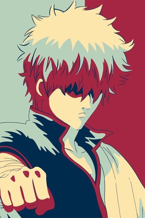 Gintama – 1 Panneau – Plusieurs Tailles | Décoration Maison
