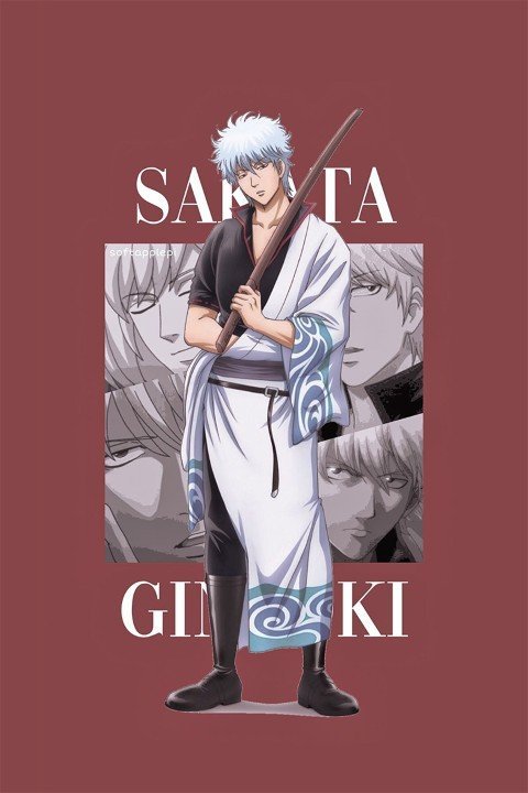 Gintama – 1 Panneau – Plusieurs Tailles | Décoration Maison